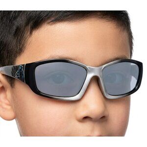 Marvel Avengers Black Panther Kids Sunglasses UV Protection Silver Black NWT
